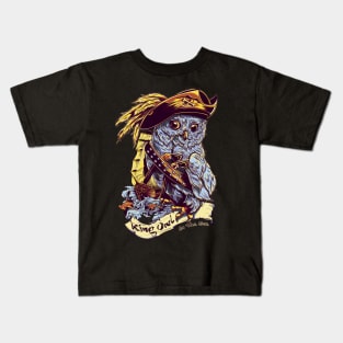 king owl in the sea Kids T-Shirt